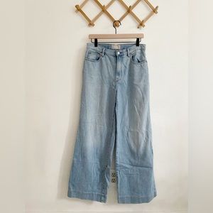 Everlane The Summer Wide Leg Jean in Light Denim Size 27